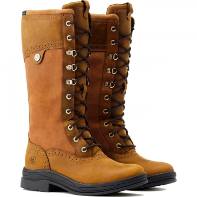 Ariat Womens Waterproof Boot 11 Inch Weathered Brown