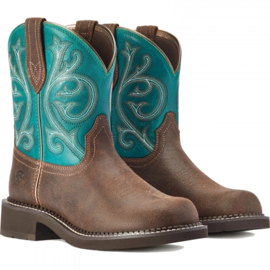 Ariat Womens Cowgirl Boot 8 Inch Worn Hickory