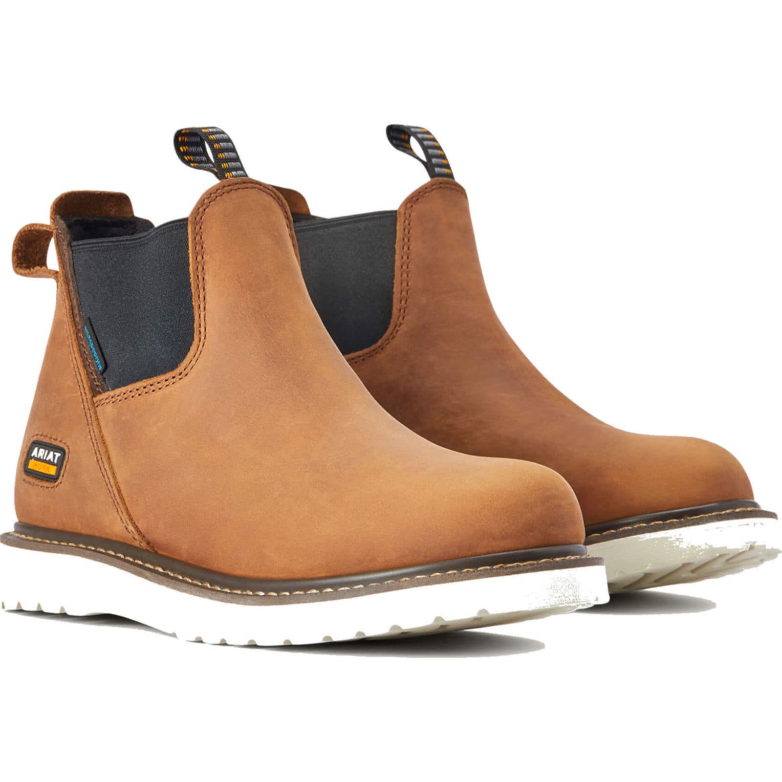 Shop Ariat Womens Rebar Wedge Chelsea H2O Boot 10042481 Save 20