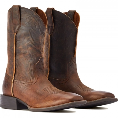 Ariat Mens Cowboy Boot 11 Inch Bartop Brown