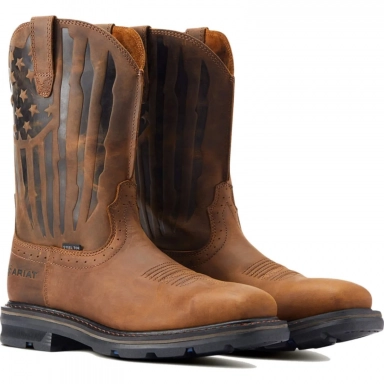 Ariat Mens Steel Toe Western Work Boot 11 Inch