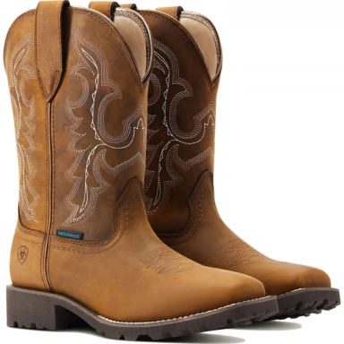Ariat Womens Waterproof Cowgirl Boot 11 Inch Oily Distressed
