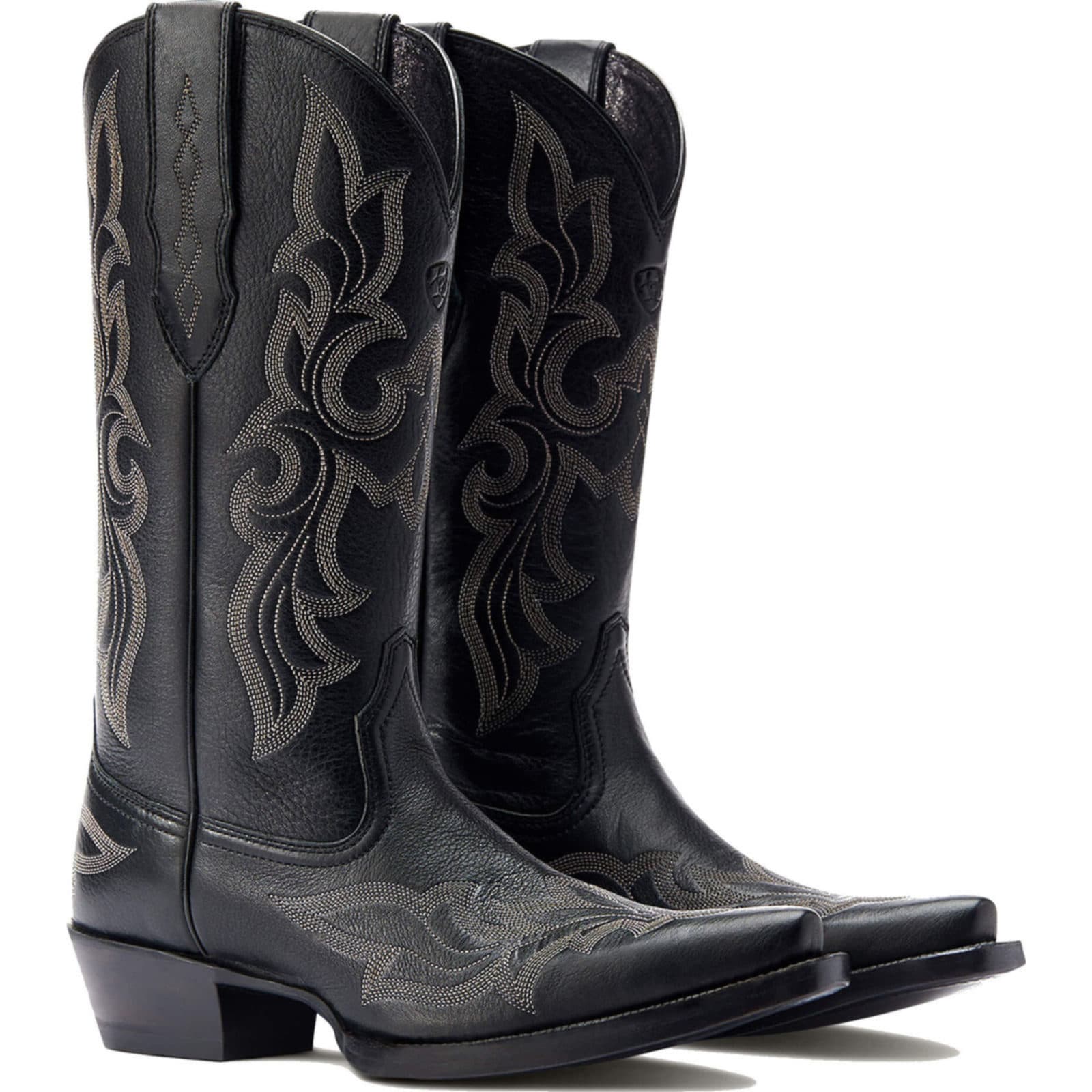 Ariat Hilo Ballerine Donna – Nere, 40.5 EU, Pelle Pieno Fiore, Suola FLX Foam, Elasticizzate