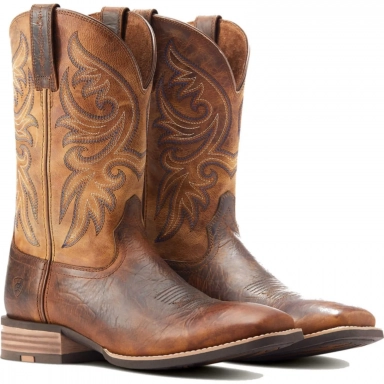 Ariat Mens Cowboy Boot 11 Inch Bartop Brown 10044567