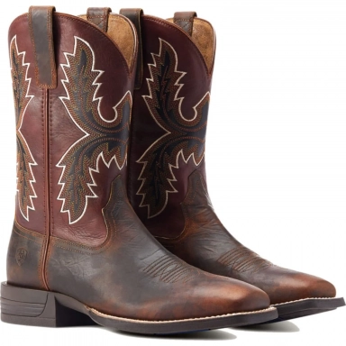 Ariat Mens Cowboy Boot 11 Inch Bartop Brown 10044574