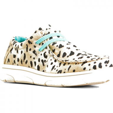 Ariat Youth Hilo Washed Animal Print Cowboy Boot
