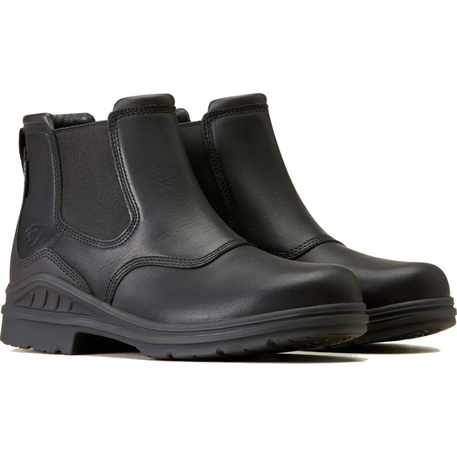 Shop Ariat Mens Barnyard Twin Gore II Waterproof Black Boot10046856