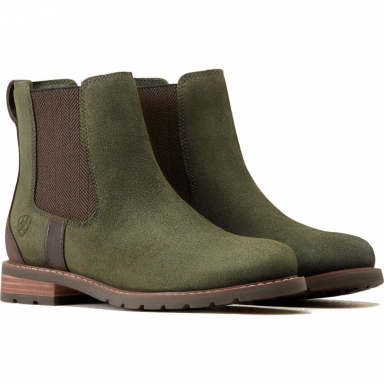 Ariat Womens Wexford Waterproof Olive Boot