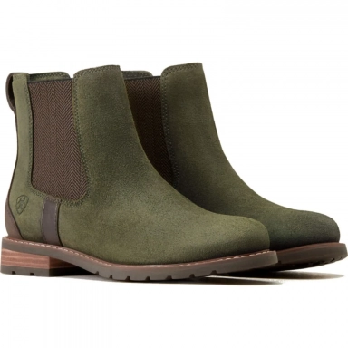 Ariat Womens Waterproof Riding Boot 5.5 Inch Olive
