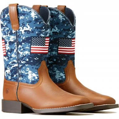 Ariat Youth Cowboy Boot 8 Inch Grand Canyon