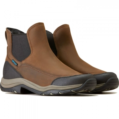 Ariat Mens Waterproof Riding Boot 6 Inch Distressed Brown