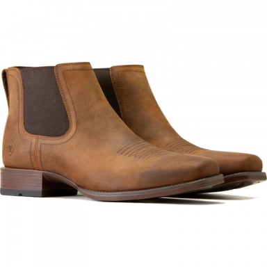 Ariat Mens Cowboy Boot 6 Inch Oily Distressed