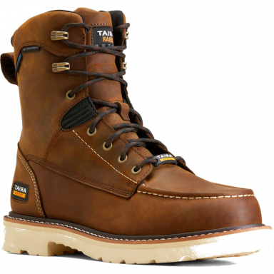 Ariat Mens Rebar Lift 8" H2O Distressed Brown Boot10047028