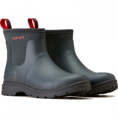 Ariat Womens Waterproof Round Toe Rubber Boot 6 Inch Navy