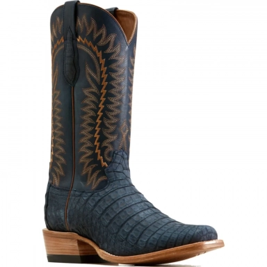 Ariat Mens Cowboy Boot 13 Inch Navy Sueded