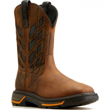 Ariat Mens Square Toe Western Work Boot 11 Inch