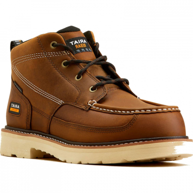 Ariat Mens 5 Inch Composite Toe Round Chukka Boot