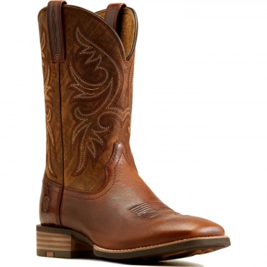 Ariat Mens Square Toe Cowboy Boot 11 Inch Beasty Brown