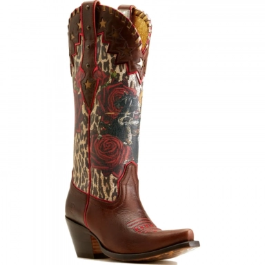 Ariat Womens Cowgirl Boot 14 Inch Deep Mahogany