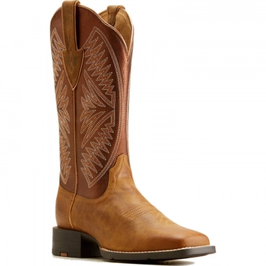 Ariat Womens Square Toe Cowgirl Boot 12 Inch Pearl Burnished