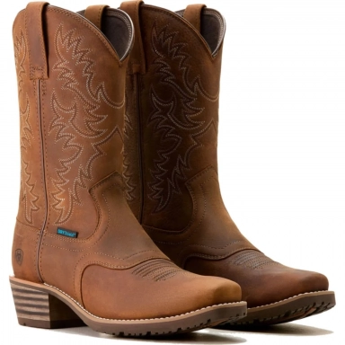 Ariat Mens Waterproof Square Toe Western Work Boot 12 Inch