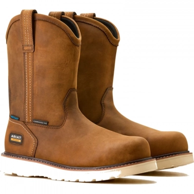 Ariat Mens Waterproof Composite Toe Western Work 10053613
