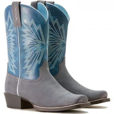 Ariat Kids Cowboy Boot 9 Inch Mineral Suede