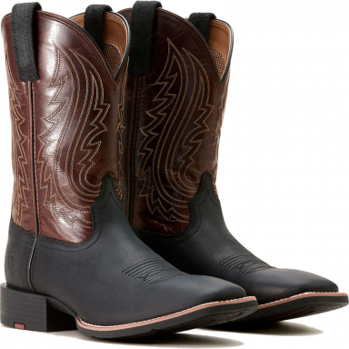 Ariat Mens 11 Inch Wide Square Toe Western Cowboy Boot Black 11in