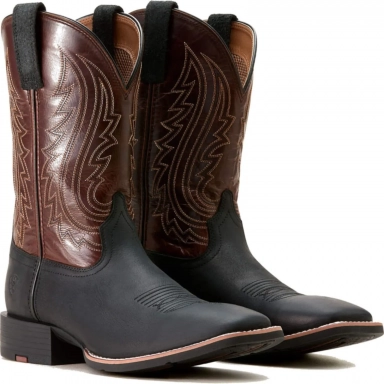 Ariat Mens Square Toe Cowboy Boot 11 Inch Basic Black