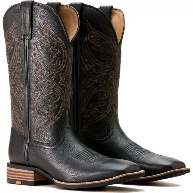 Ariat Mens 13 Inch Wide Square Toe Western Cowboy Boot Black