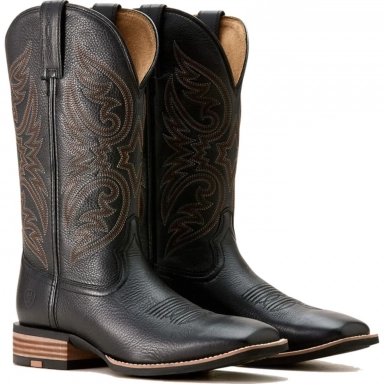 Ariat Mens Square Toe Cowboy Boot 13 Inch Black 10053631