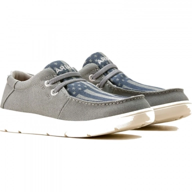 Ariat Kids Cowboy Boot Coastal Grey