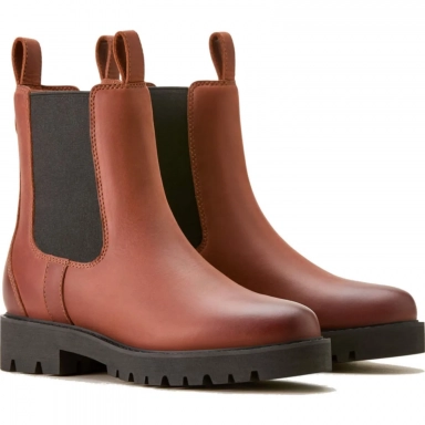 Ariat Womens Waterproof Round Toe Chelsea Boot 6.5 Inch