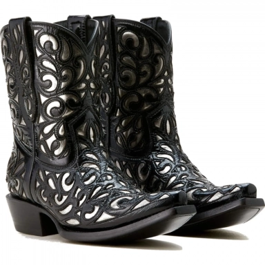 Ariat Womens Cowgirl Boot 8 Inch Black Jasper