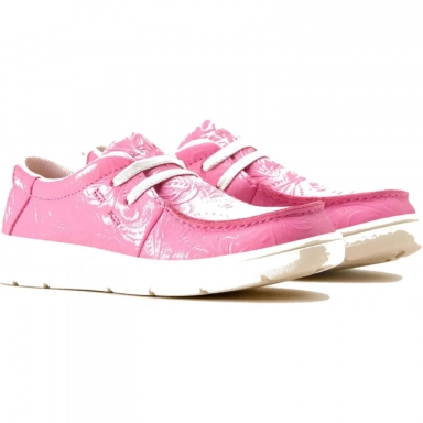 Ariat Kids Cowboy Boot Hot Pink