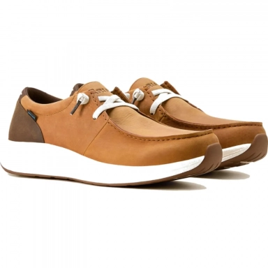Ariat Mens Waterproof Driving Moc 3 Inch Sunset Wheat