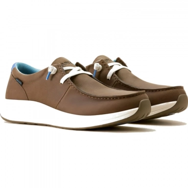 Ariat Mens Waterproof Driving Moc 3 Inch Artisan Tan
