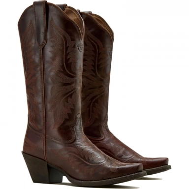 Ariat Womens Cowgirl Boot 12.5 Inch Mahogany