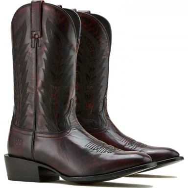 Ariat Mens Cowboy Boot 12 Inch Black Cherry