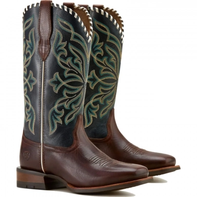 Ariat Womens Square Toe Cowgirl Boot 12 Inch Espresso
