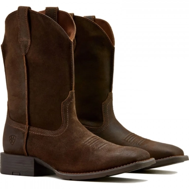 Ariat Mens Square Toe Cowboy Boot 11 Inch Aged Smokehouse