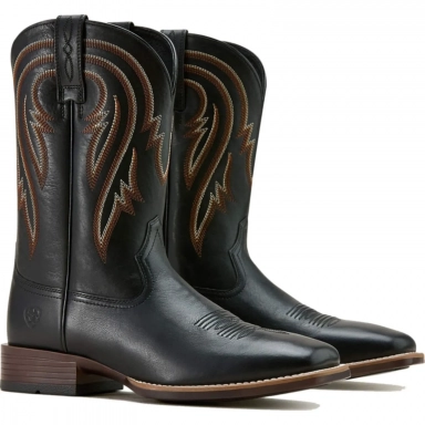 Ariat Mens Square Toe Cowboy Boot 11 Inch Supple Black