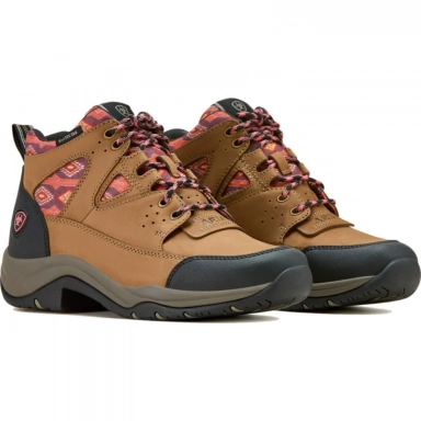 Ariat Womens Round Toe Boot 4 Inch Tan