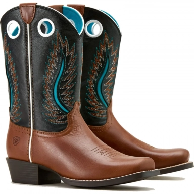 Ariat Kids Cowboy Boot 9 Inch Coyote Brown