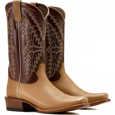Ariat Mens Cowboy Boot 13 Inch Flaxen Tan