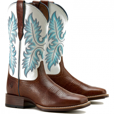 Ariat Womens 11 Inch Wide Square Toe Western Cowgirl Boot B