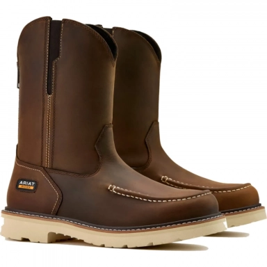 Ariat Mens Round Toe Western Work Boot 10 Inch