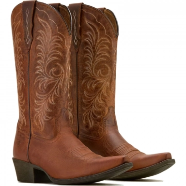 Ariat Womens Cowgirl Boot 12 Inch Rich Oak