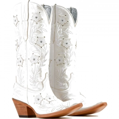 Ariat Womens Cowgirl Boot 13 Inch Pearly White