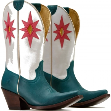 Ariat Womens Cowgirl Boot 10 Inch Turquoise